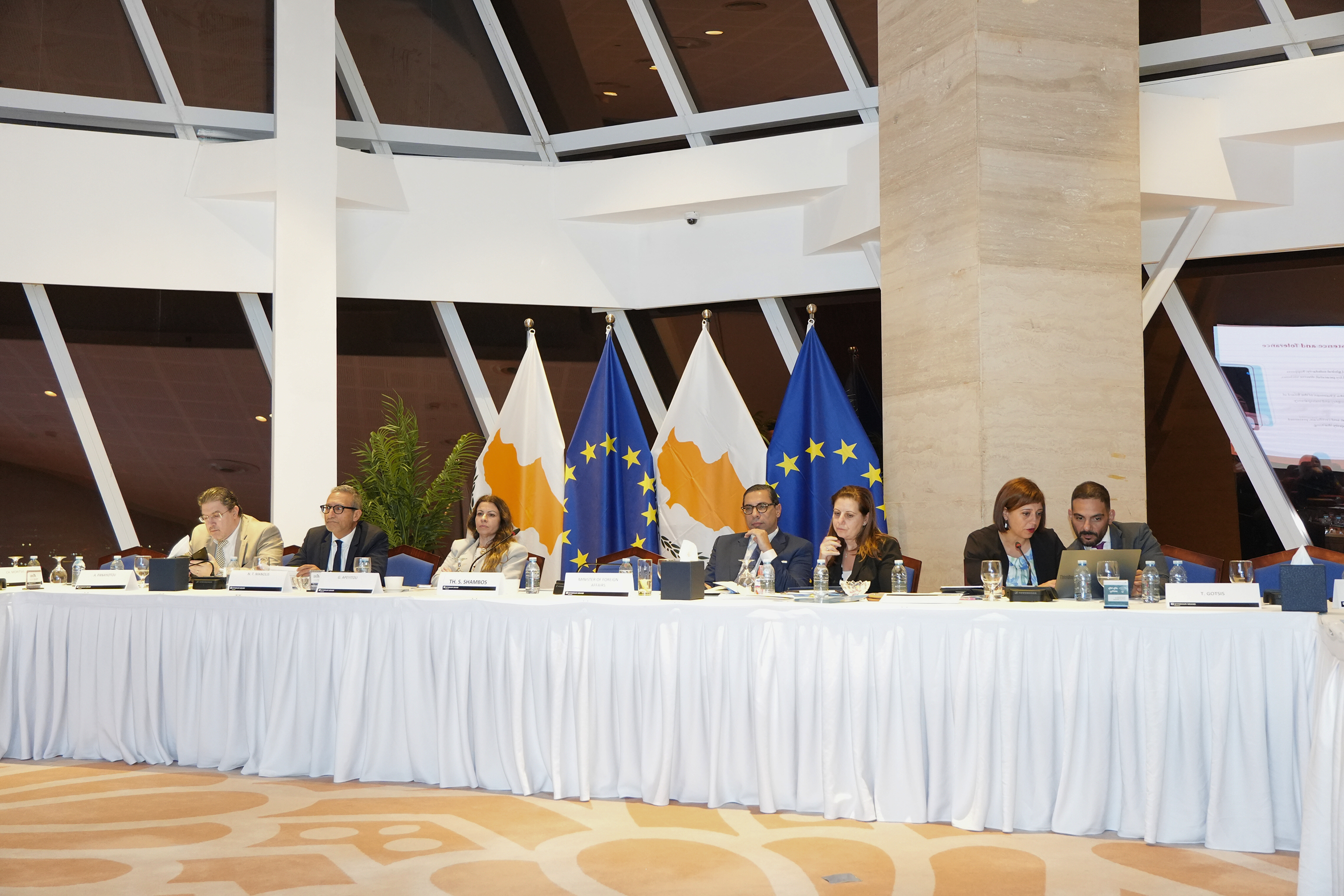 نائب رئيس مجلس أمناء مركز الملك حمد العالمي للتعايش والتسامح يجتمع مع الممثلة الخاصة لجمهورية قبرص لشؤون الحريات الدينية - Image 4